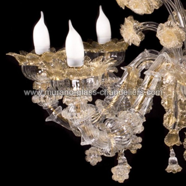 MURANO GLASS CHANDELIERSۥꥢͥ󥬥饹ǥꥢ8MARIAסW900H1100mm