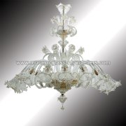 【MURANO GLASS CHANDELIERS】イタリア・ヴェネチアンガラスシャンデリア16灯「MIRABILE」（W1350×H1200mm）<img class='new_mark_img2' src='https://img.shop-pro.jp/img/new/icons1.gif' style='border:none;display:inline;margin:0px;padding:0px;width:auto;' />