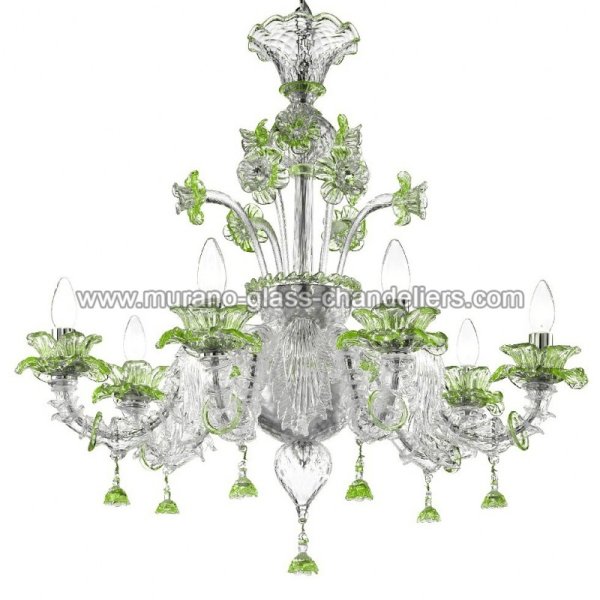 MURANO GLASS CHANDELIERSۥꥢͥ󥬥饹ǥꥢ6NADAסW800H900mm