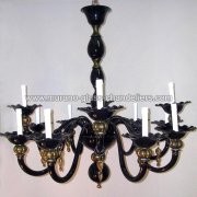 【MURANO GLASS CHANDELIERS】イタリア・ヴェネチアンガラスシャンデリア12灯「PERLA」（W1000×H1100mm）<img class='new_mark_img2' src='https://img.shop-pro.jp/img/new/icons1.gif' style='border:none;display:inline;margin:0px;padding:0px;width:auto;' />