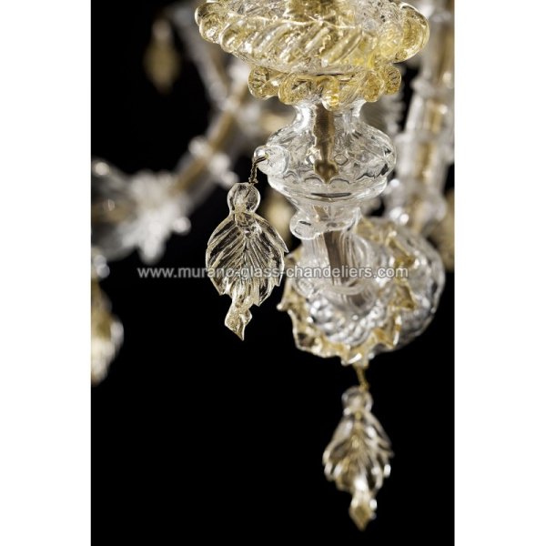 MURANO GLASS CHANDELIERSۥꥢͥ󥬥饹ǥꥢ6PREZIOSOסW1000H850mm