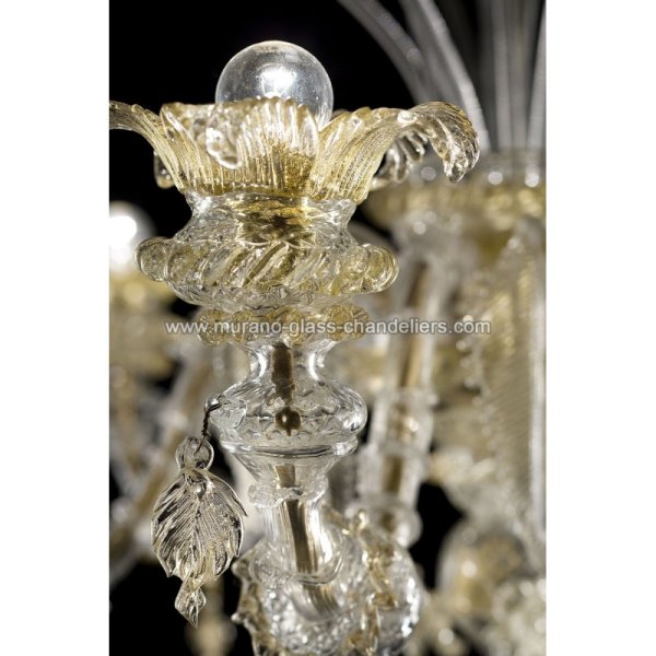 MURANO GLASS CHANDELIERSۥꥢͥ󥬥饹ǥꥢ6PREZIOSOסW1000H850mm