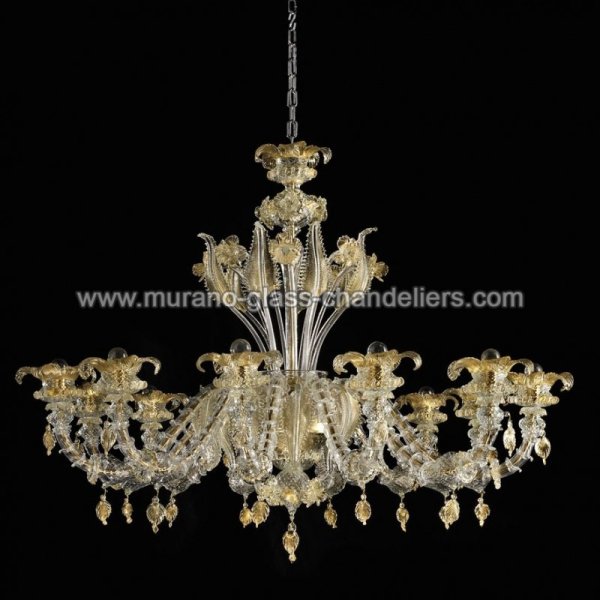 MURANO GLASS CHANDELIERSۥꥢͥ󥬥饹ǥꥢ12PREZIOSOסW1200H1000mm