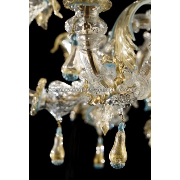 MURANO GLASS CHANDELIERSۥꥢͥ󥬥饹ǥꥢ8PRIMAVERAסW1000H900mm