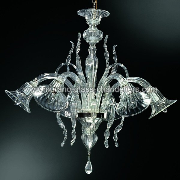 MURANO GLASS CHANDELIERSۥꥢͥ󥬥饹ǥꥢ6RIALTOסW750H750mm