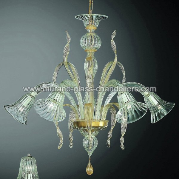 MURANO GLASS CHANDELIERSۥꥢͥ󥬥饹ǥꥢ5RIALTOסW750H750mm