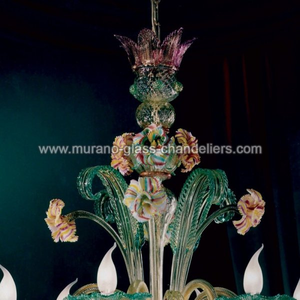 MURANO GLASS CHANDELIERSۥꥢͥ󥬥饹ǥꥢ6SAN MARCUOLAסW700H800mm