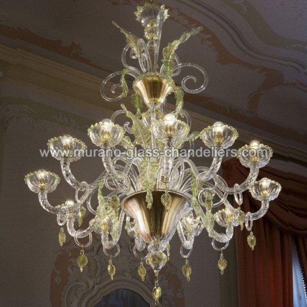 MURANO GLASS CHANDELIERSۥꥢͥ󥬥饹ǥꥢ12SAN SEVEROסW1150H1500mm