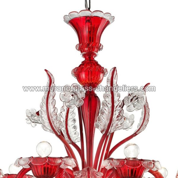 MURANO GLASS CHANDELIERSۥꥢͥ󥬥饹ǥꥢ6SANTA LUCIAסW750H750mm