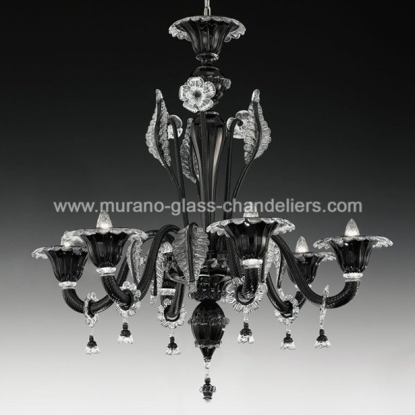 MURANO GLASS CHANDELIERSۥꥢͥ󥬥饹ǥꥢ6SANTA LUCIAסW750H750mm