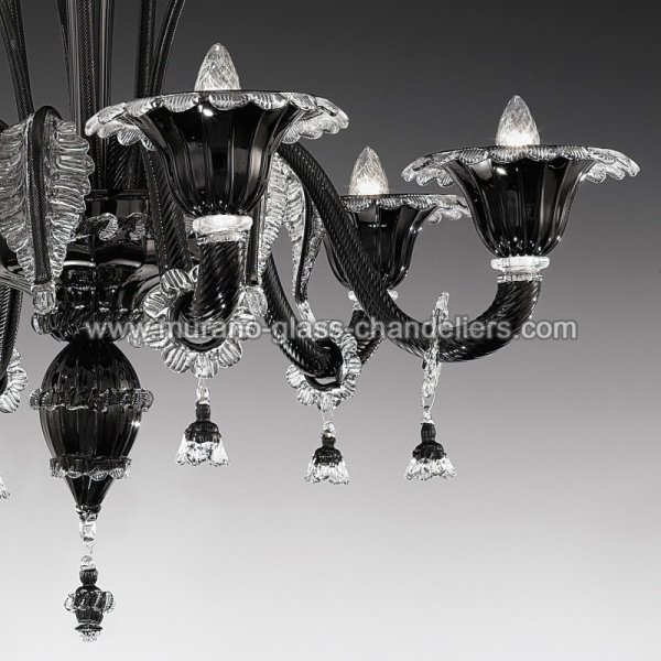 MURANO GLASS CHANDELIERSۥꥢͥ󥬥饹ǥꥢ6SANTA LUCIAסW750H750mm