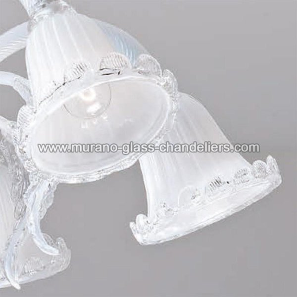 MURANO GLASS CHANDELIERSۥꥢͥ󥬥饹ǥꥢ6TARAסW850H550mm