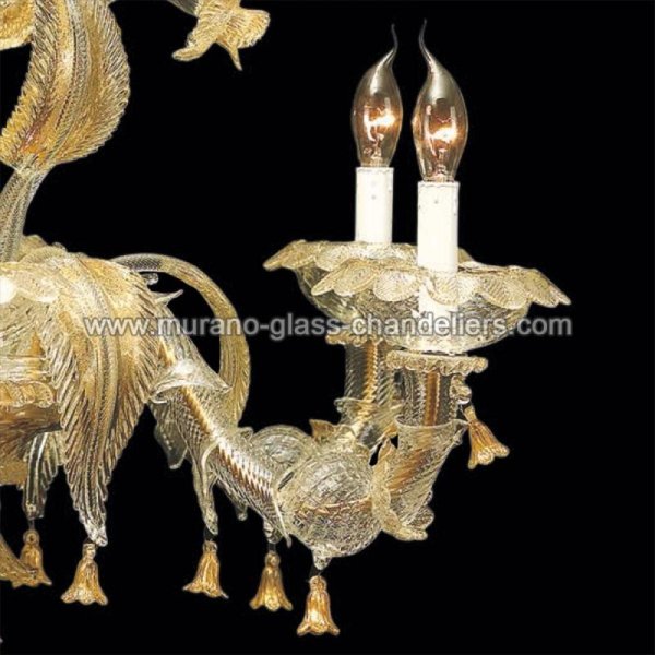 MURANO GLASS CHANDELIERSۥꥢͥ󥬥饹ǥꥢ6VALERIAסW900H850mm