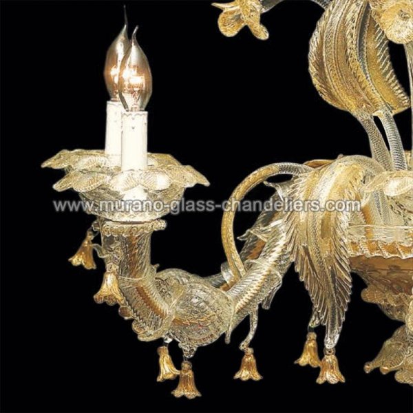 MURANO GLASS CHANDELIERSۥꥢͥ󥬥饹ǥꥢ6VALERIAסW900H850mm