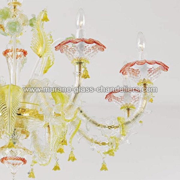 MURANO GLASS CHANDELIERSۥꥢͥ󥬥饹ǥꥢ8VALERIAסW1000H900mm