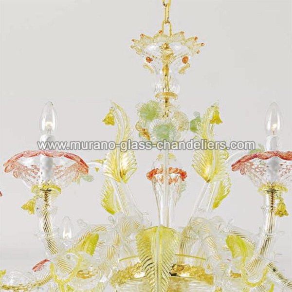 MURANO GLASS CHANDELIERSۥꥢͥ󥬥饹ǥꥢ8VALERIAסW1000H900mm