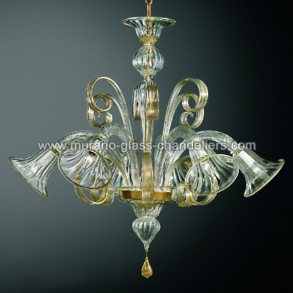 MURANO GLASS CHANDELIERSۥꥢͥ󥬥饹ǥꥢ6VENEZIAסW800H800mm