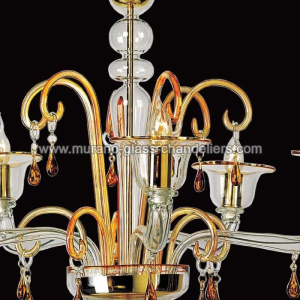 MURANO GLASS CHANDELIERSۥꥢͥ󥬥饹ǥꥢ5ALCESTIסW800H750mm