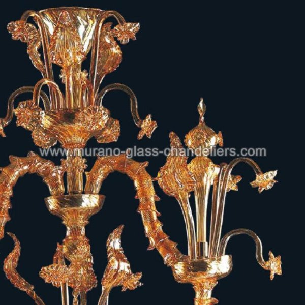 MURANO GLASS CHANDELIERSۥꥢͥ󥬥饹ǥꥢ6ALECסW1400H1150mm