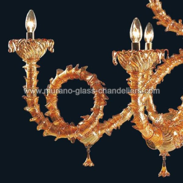 MURANO GLASS CHANDELIERSۥꥢͥ󥬥饹ǥꥢ6ALECסW1400H1150mm