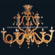 MURANO GLASS CHANDELIERSۥꥢͥ󥬥饹ǥꥢ6ALECסW1400H1150mm