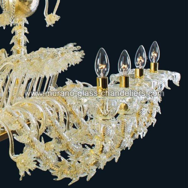 MURANO GLASS CHANDELIERSۥꥢͥ󥬥饹ǥꥢ8ALVINסW1300H800mm