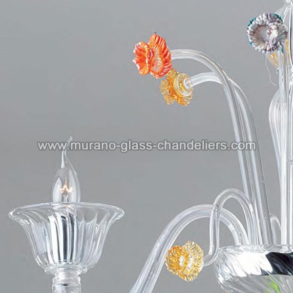 MURANO GLASS CHANDELIERSۥꥢͥ󥬥饹ǥꥢ3AMANDAסW550H600mm