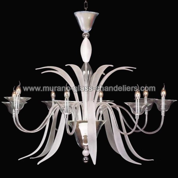 MURANO GLASS CHANDELIERSۥꥢͥ󥬥饹ǥꥢ8BACCANTIסW1100H950mm