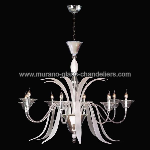 MURANO GLASS CHANDELIERSۥꥢͥ󥬥饹ǥꥢ8BACCANTIסW1100H950mm