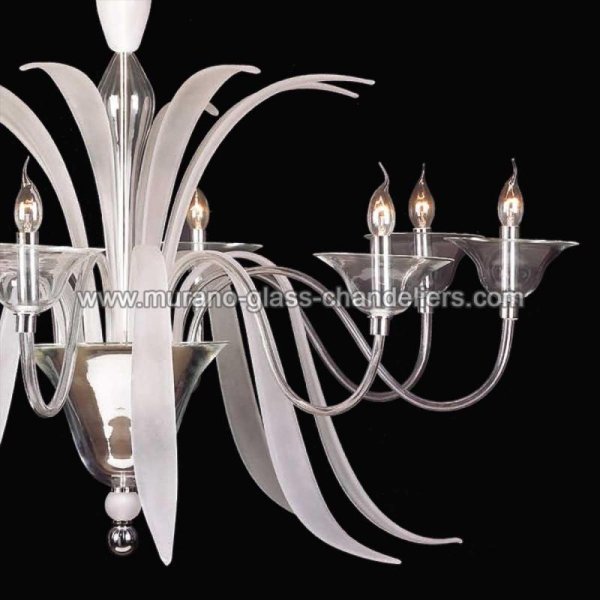 MURANO GLASS CHANDELIERSۥꥢͥ󥬥饹ǥꥢ8BACCANTIסW1100H950mm