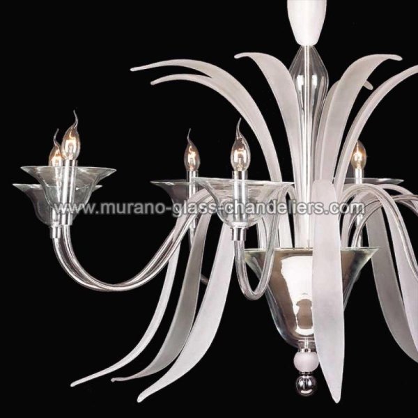 MURANO GLASS CHANDELIERSۥꥢͥ󥬥饹ǥꥢ8BACCANTIסW1100H950mm