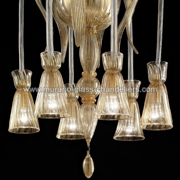 MURANO GLASS CHANDELIERSۥꥢͥ󥬥饹ǥꥢ6CALLISTOסW520H720mm