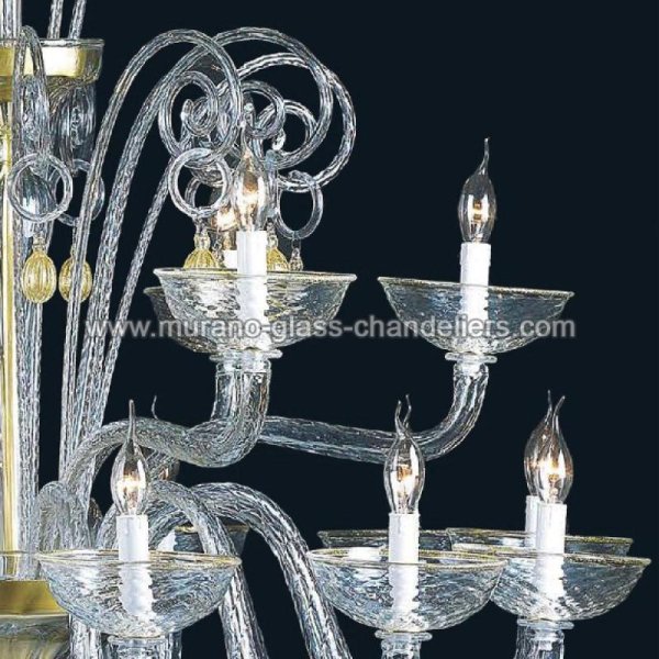 MURANO GLASS CHANDELIERSۥꥢͥ󥬥饹ǥꥢ18CASSIAסW1200H1300mm