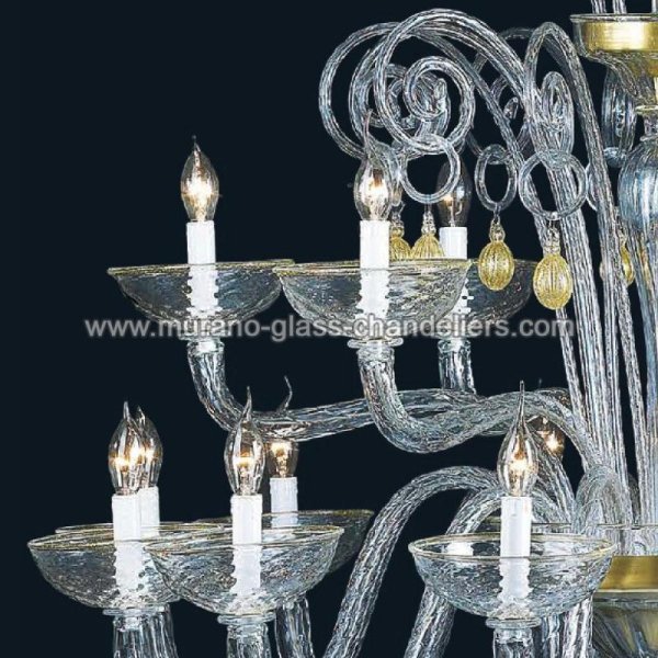 MURANO GLASS CHANDELIERSۥꥢͥ󥬥饹ǥꥢ18CASSIAסW1200H1300mm