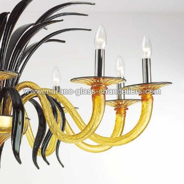 MURANO GLASS CHANDELIERSۥꥢͥ󥬥饹ǥꥢ10DARSENAסW1100H800mm