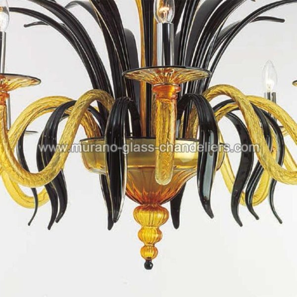 MURANO GLASS CHANDELIERSۥꥢͥ󥬥饹ǥꥢ10DARSENAסW1100H800mm