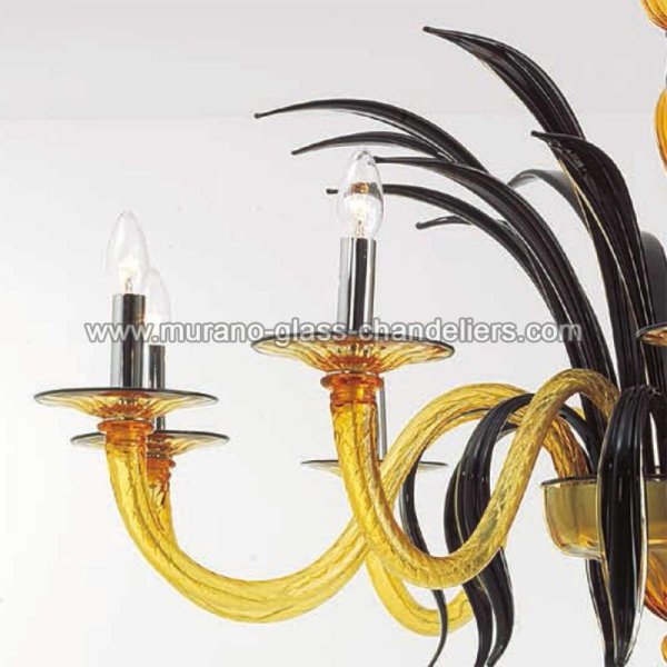 MURANO GLASS CHANDELIERSۥꥢͥ󥬥饹ǥꥢ10DARSENAסW1100H800mm