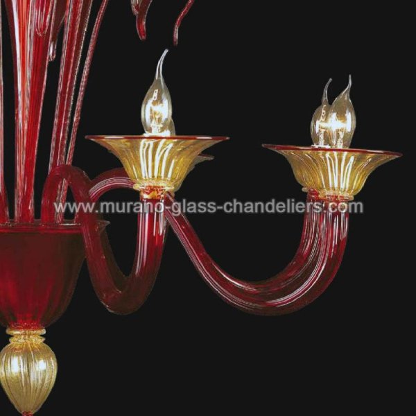 MURANO GLASS CHANDELIERSۥꥢͥ󥬥饹ǥꥢ8DEBBIEסW1050H900mm