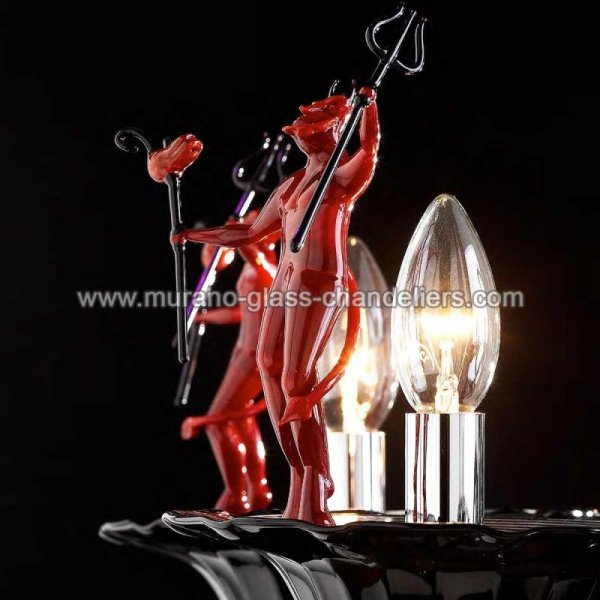 MURANO GLASS CHANDELIERSۥꥢͥ󥬥饹ǥꥢ8DIABLOסW950H850mm