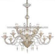 【MURANO GLASS CHANDELIERS】イタリア・ヴェネチアンガラスシャンデリア15灯「DIONISO」（W1300×H1300mm）<img class='new_mark_img2' src='https://img.shop-pro.jp/img/new/icons1.gif' style='border:none;display:inline;margin:0px;padding:0px;width:auto;' />