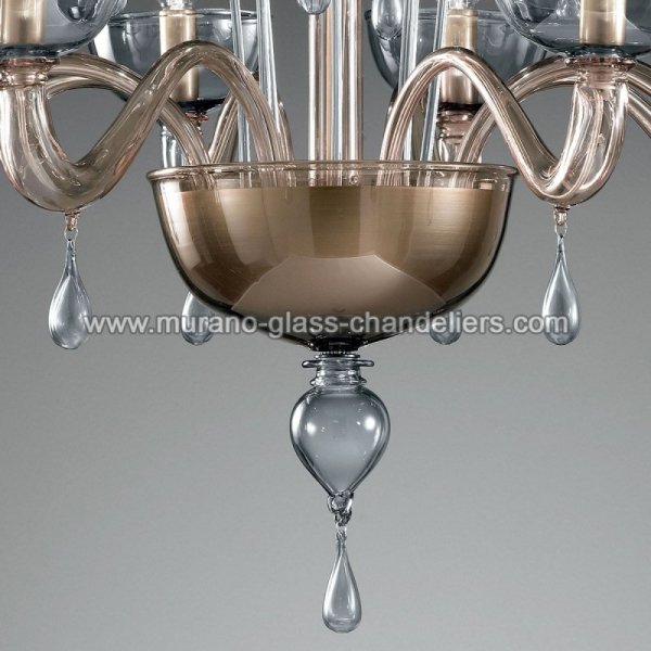 MURANO GLASS CHANDELIERSۥꥢͥ󥬥饹ǥꥢ8DUNCANסW940H760mm