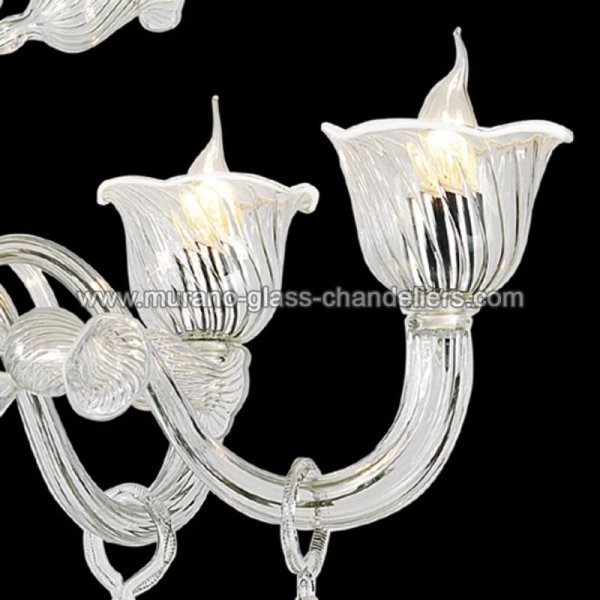 MURANO GLASS CHANDELIERSۥꥢͥ󥬥饹ǥꥢ5FABIANAסW750H750mm