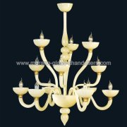 【MURANO GLASS CHANDELIERS】イタリア・ヴェネチアンガラスシャンデリア18灯「FATEH」（W900×H1050mm）<img class='new_mark_img2' src='https://img.shop-pro.jp/img/new/icons1.gif' style='border:none;display:inline;margin:0px;padding:0px;width:auto;' />