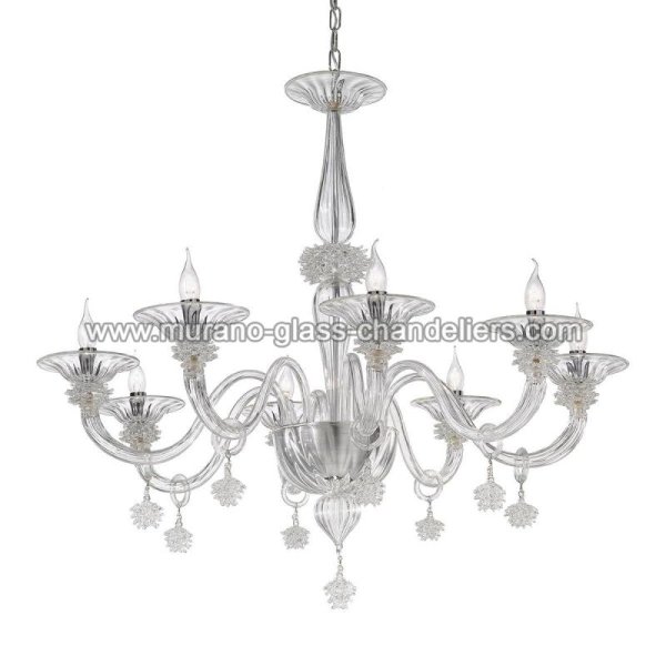 MURANO GLASS CHANDELIERSۥꥢͥ󥬥饹ǥꥢ8FATIMAסW950H1050mm