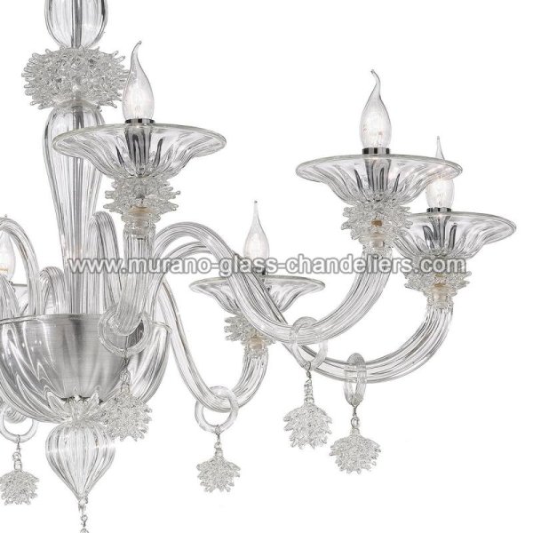 MURANO GLASS CHANDELIERSۥꥢͥ󥬥饹ǥꥢ8FATIMAסW950H1050mm