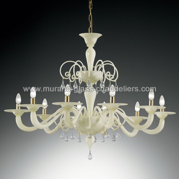 MURANO GLASS CHANDELIERSۥꥢͥ󥬥饹ǥꥢ10GERTRUDEסW1160H820mm