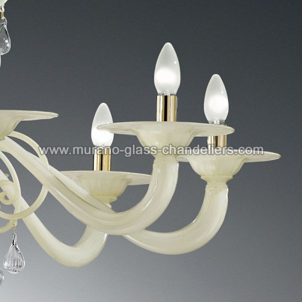 MURANO GLASS CHANDELIERSۥꥢͥ󥬥饹ǥꥢ10GERTRUDEסW1160H820mm