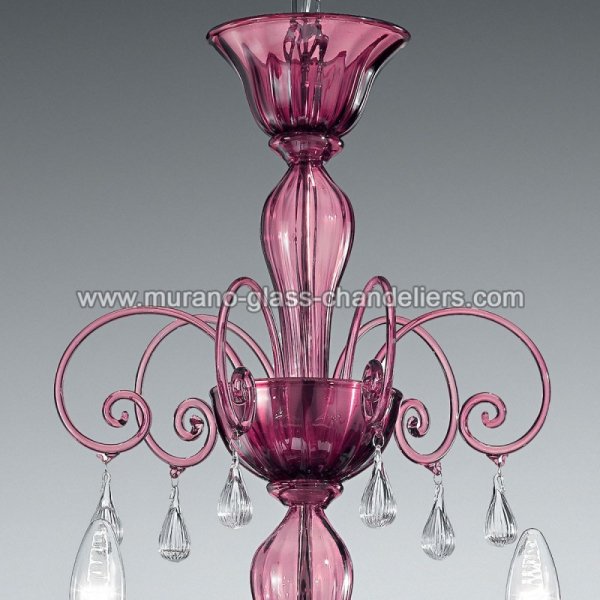 MURANO GLASS CHANDELIERSۥꥢͥ󥬥饹ǥꥢ6GERTRUDEסW740H780mm