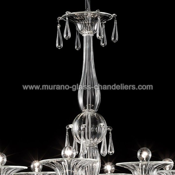 MURANO GLASS CHANDELIERSۥꥢͥ󥬥饹ǥꥢ12GIOIAסW900H1100mm