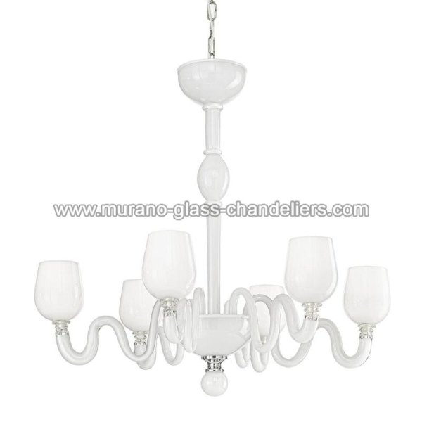 MURANO GLASS CHANDELIERSۥꥢͥ󥬥饹ǥꥢ6GUENDALINAסW770H800mm